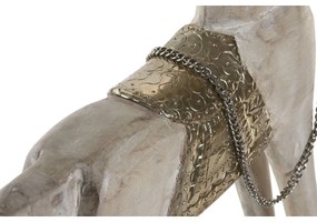 Διακοσμητική Φιγούρα Home ESPRIT Ασημί Φυσικό Άλογο 53 X 10 X 60 CM