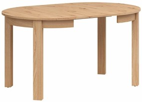 Τραπέζι Boston 314, Artisan βελανιδιά, 76cm, 52 kg, Επιμήκυνση, Πλαστικοποιημένη μοριοσανίδα | Epipla1.gr