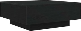 vidaXL Τραπεζάκι σαλονιού Μαύρη Οξυά 80 x 80 x 31 cm