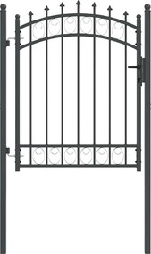vidaXL Πύλη Φράχτη με Ακίδες EMMEN 150 x 100 cm
