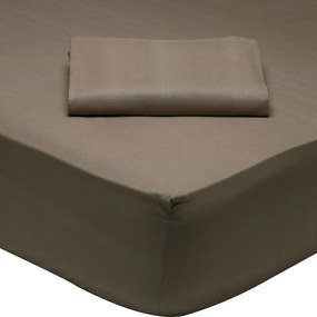 Σεντόνι Μονό Επίπεδο (170x260) Das Home Best Line Καφέ