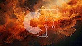 Intra Συλλεκτικό Ξύλινο Παζλ Plywood 4mm - Κοντινή όψη της Φωτιάς που καίει Σε Ξύλινο Κουτί - Διαστάσεις: 10x10 cm – 25 κομμάτια