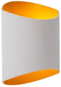 Φωτιστικό Επίτοιχο Lucide 09240-01-31 DILETTA Λευκό (White)|Χρυσό Χρώμα (Gold Coloured)