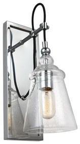 Απλίκα Φωτιστικό Τοίχου 1xE27 Χρώμιο Loras QN-LORAS1 Quintiesse Elstead Lighting-QN-LORAS1-Χρώμιο QN-LORAS1