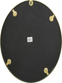 Καθρέπτης ArteLibre Χρυσό Μέταλλο 40x2.5x40cm