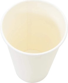 vidaXL Χάρτινα κύπελλα καφέ 1000 τεμάχια 16oz 400ml Λευκό