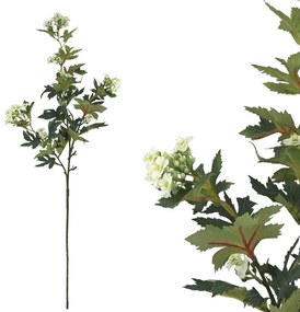 MarHome ΚΛΑΔΙ ΠΡΑΣΙΝΟ ΜΕ ΑΝΘΑΚΙΑ ΛΕΥΚΟ - Υ76cm 24/288ΚΙΒ  00-23304-3