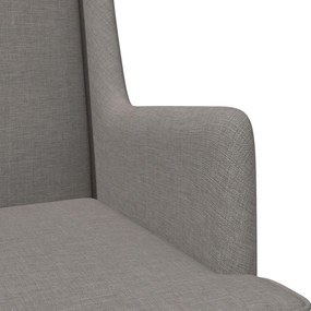 vidaXL Πολυθρόνα Taupe Ύφασμα