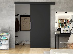 Συρόμενες πόρτες Atlanta 184, 26 kg, Μαύρο, Πλαστικοποιημένη μοριοσανίδα, Αλουμίνιο | Epipla1.gr