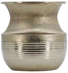 Artekko Trophy Διακοσμητικό Δοχείο/Κασπώ Αλουμίνιο Χρυσό (21,5x21,5x22,5)cm