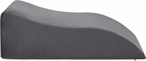 vidaXL Μαξιλάρι Ποδιών Γκρι 68 x 41 x 21 εκ PU Αφρός