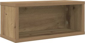 vidaXL Ράφι Αποθήκευσης CDs 2 τμχ. Artisan Δρυς 40 x 17 x 17 εκ.