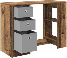 vidaXL Γραφείο Παλιό ξύλο 100 x 40 x 75 cm Επεξεργασμένο Ξύλο