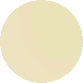 vidaXL Ύφασμα Τραπέζης Λευκό κρεμ Διάμ. 180 cm Πολυεστέρας Γύρος