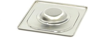 Gastronorm Lid - 1/6 GN - Stainless Steel