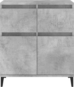vidaXL Ντουλάπι Γκρι Σκυροδέματος 60x35x70 εκ. Επεξεργασμένο Ξύλο