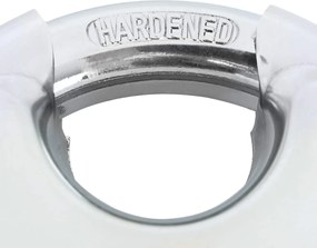 vidaXL Κλειδώματα Discus με Κλειδιά Ασημί Ανοξείδωτο ατσάλι