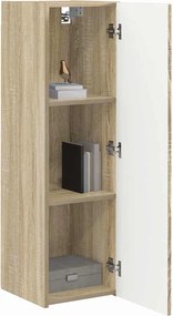 vidaXL Ντουλάπι Τηλεόρασης Τοίχου 30 x 31 x 100 εκ. Σονόμα