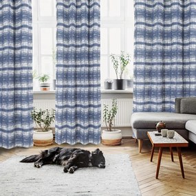 Κουρτίνα Με Τρούκς Polycotton 140x260εκ. Curtain Line 2117 Das Home