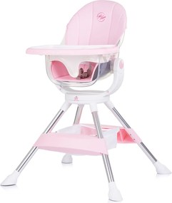 Περιστρεφόμενο Καρεκλάκι Φαγητού - Chipolino - "Vision" Rose Water