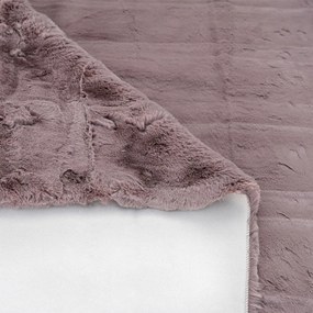 Χαλί Διαδρόμου Γούνινο (80x150) Polcarpet Rabbit Animal Shape Pink