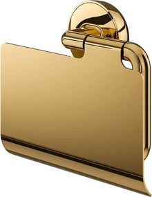 Tiger Cooper Χαρτοθήκη με Κάλυμμα Polished gold 800553