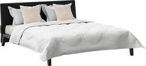 vidaXL Σετ Παπλωμάτων 3 pcs Λευκό Μικροΐνες και Φτερά Από Πούπουλο