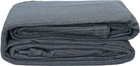 vidaXL Χαλκάκι Σκηνής Μπλε και Γκρι 400 x 250 cm Πολυαιθυλένιο