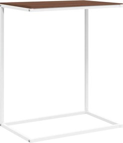 vidaXL Τραπέζι Βοηθητικό Λευκό 55 x 35 x 66 εκ. από Επεξεργασμένο Ξύλο