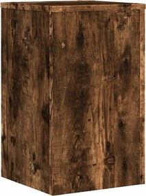 vidaXL Βάσεις Φυτών 2Τεμ. Καπνιστή Δρυς 30x30x50εκ. Επεξεργασμένο Ξύλο