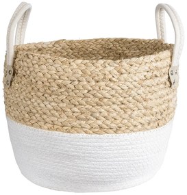 Κασπώ Nevada 20577 Φ33x28cm Beige-White GloboStar Rope