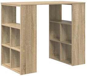 vidaXL Γωνιακό Γραφείο Sonoma oak MDF Μεσαίο Γωνιακό γραφείο Sonoma Oak