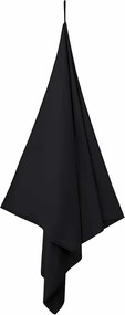 vidaXL Αθλητικές Πετσέτες 2 pcs Μαύρο 200 x 100 cm