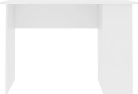 vidaXL Γραφείο Λευκό 110 x 60 x 73 εκ. από Μοριοσανίδα