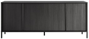 Sally Μπουφές Μαύρος 206x40x86