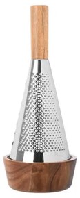 Estia Τρίφτης Allure Ανοξείδωτος Κωνικός Φ12.5xY29cm Σκούρο Φυσικό 01-19136
