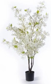 Supergreens Τεχνητό Δέντρο Βουκαμβίλια "Spectabilis" Λευκό 55x55x120 εκ.