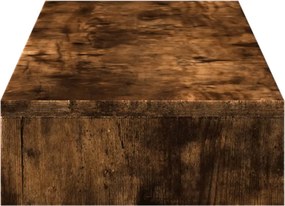 vidaXL Βάση Οθόνης Καπνιστή Δρυς 100x27x10 εκ. από Επεξ. Ξύλο