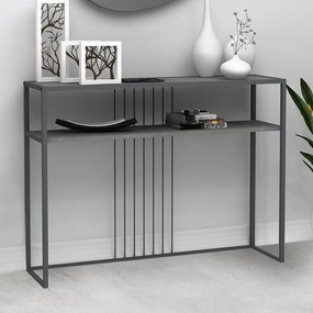 Κονσόλα Kary Megapap χρώμα γκρι σκυροδέματος 120x33x90εκ.