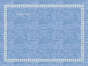 Σουπλά 3007 Blue Jean Laser Cut 45X33 -Saint Clair