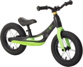 loopfiets 12 Inch Junior Black/Green