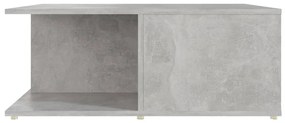 vidaXL Τραπεζάκι Σαλονιού Γκρι Σκυρ. 80 x 80 x 31 εκ. Μοριοσανίδα