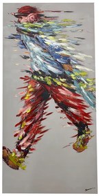 Πίνακας σε καμβά Walking Inart 70x3x140εκ