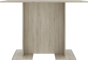 vidaXL Τραπεζαρία Sonoma Δρυς 110 x 60 x 75 εκ. από Επεξ. Ξύλο