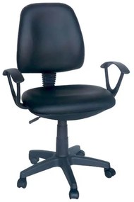 ZITA PLUS BS750 ΜΑΥΡO PU ΠΟΛΥΘΡΟΝA ΓΡΑΦΕΙΟΥ 64X56X41-90/51-98εκ.01.0677