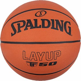 Mπάλα Μπάσκετ Spalding Layup TF-50 Πολύχρωμο 5 Φυσικό καουτσούκ