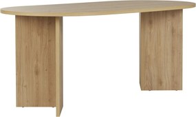Τραπέζι Τραπεζαρίας Cadiz Δρυς OTAS 180x90x75