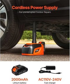 VEVOR Electric Car Jack 5 Tons /11000 lbs Portable Jack kit with Remote Control