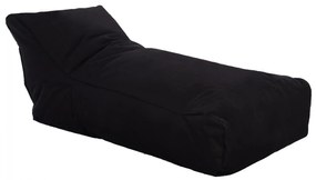 Πουφ Alok μαύρο με UV protection 140x70x60Υ εκ.