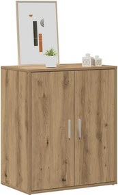 vidaXL Παπουτσοθήκη Τεχνίτης Δρυς 60x35x70 εκ. από Επεξεργασμένο Ξύλο